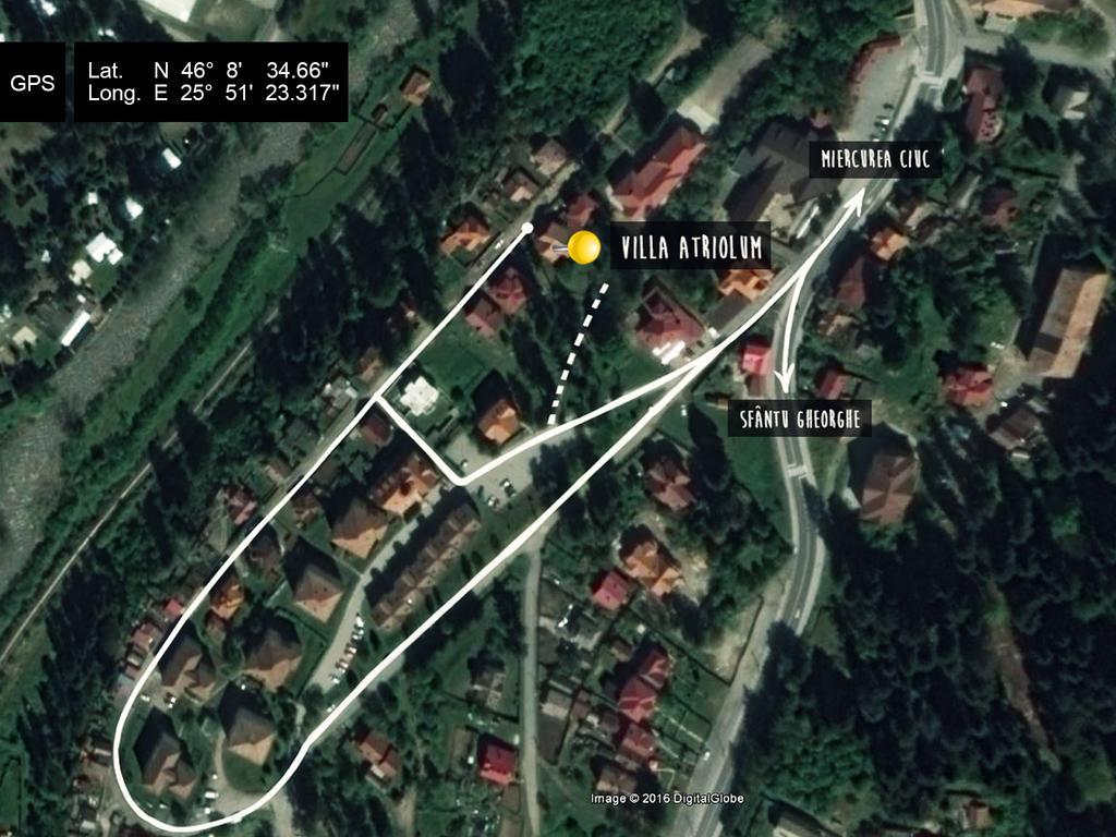 Villa Atriolum BaileTusnad Eksteriør bilde